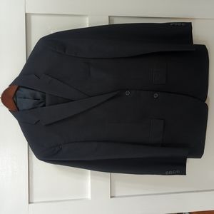 Haggar navy pinstripe suit (42R jacket and 36x32 pant)